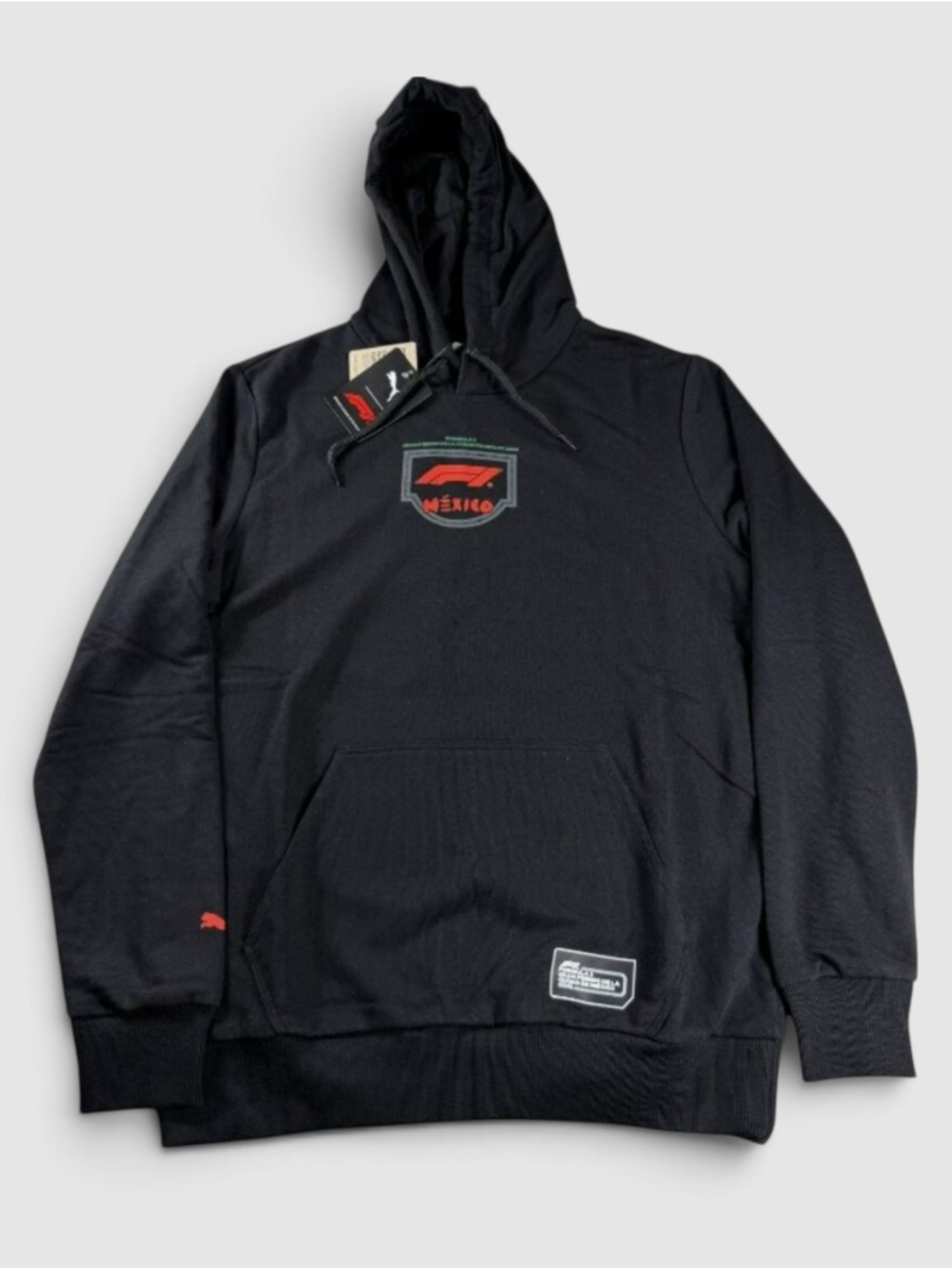 PUMA Formula 1 F1 Motorsport Mexico Men’s Black Hoodie Sweatshirt 628326_11